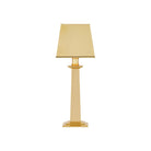 Currey and Company 6700-0041 Wander Cordless Table Lamp in Polished Brass