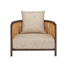 Currey and Company 7000-1122 Celebes Chair in Autumn Toast/Natural