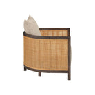 Currey and Company 7000-1122 Celebes Chair in Autumn Toast/Natural