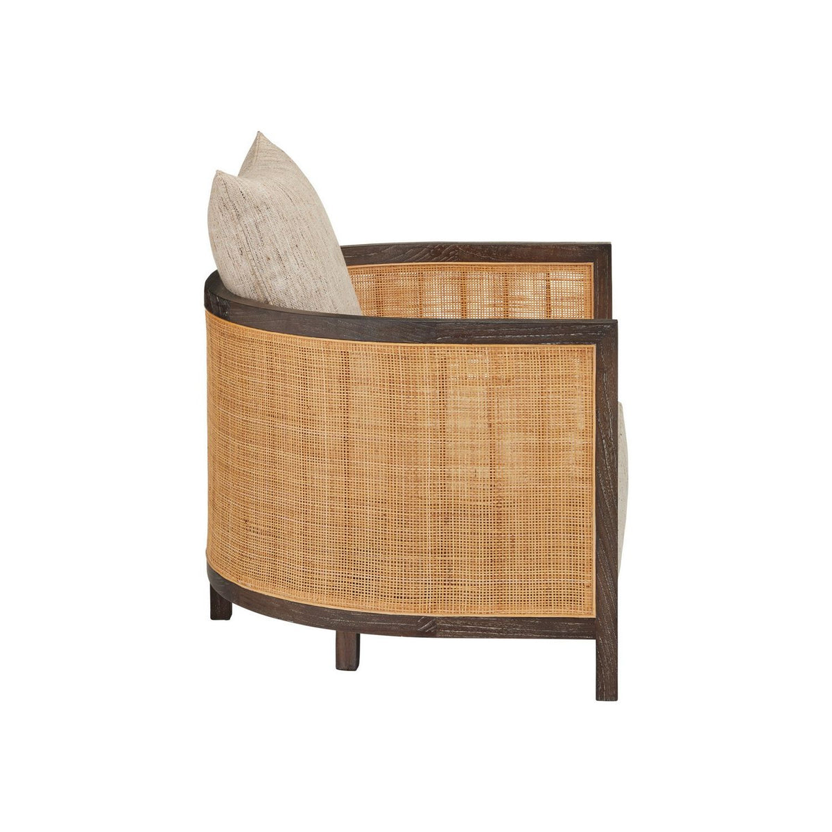 Currey and Company 7000-1122 Celebes Chair in Autumn Toast/Natural