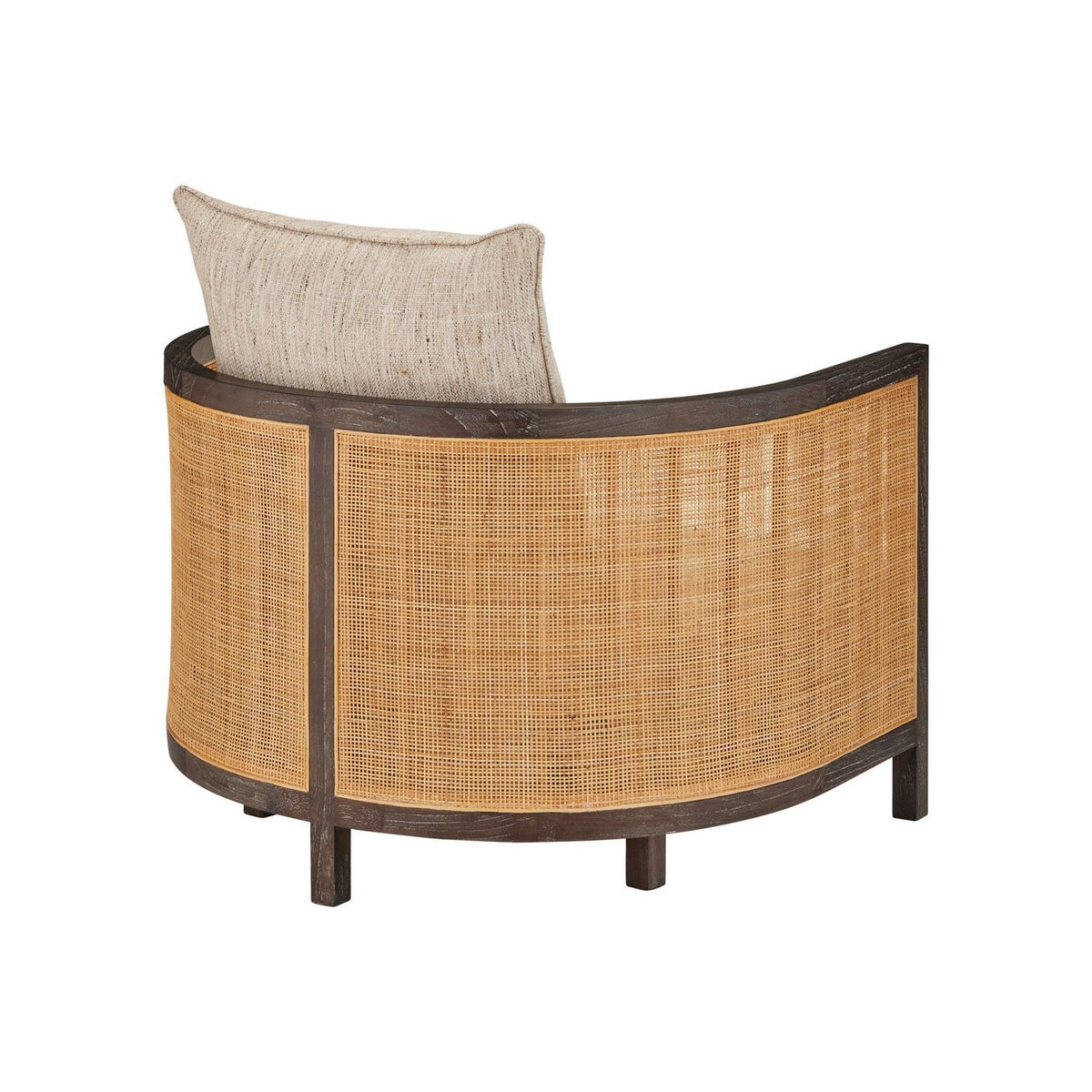 Currey and Company 7000-1122 Celebes Chair in Autumn Toast/Natural