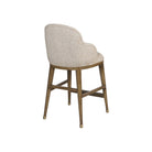 Currey and Company 7000-1132 Vario Counter Stool in Chanterelle/Satin Brass