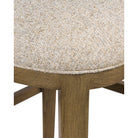 Currey and Company 7000-1142 Vario Bar Stool in Chanterelle/Satin Brass
