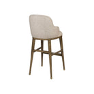 Currey and Company 7000-1142 Vario Bar Stool in Chanterelle/Satin Brass