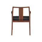 Currey and Company 7000-1242 Ming Wedding Armchair in Natural/Black