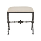 Currey and Company 7000-1252 Agora Ottoman in Bronze