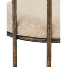 Currey and Company 7000-1292 Euclid Settee in Antique Bronze