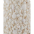 Currey and Company 8000-0189 Turbinella Floor Lamp in Sugar White/Natural
