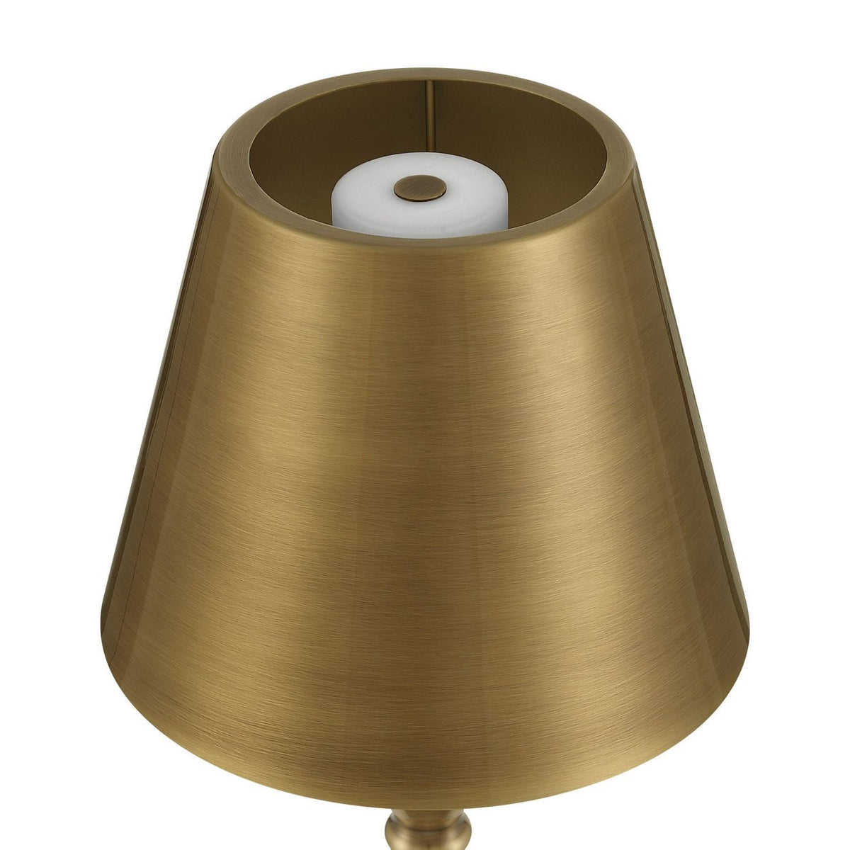 Currey and Company 8700-0001 Viaggio Cordless Floor Lamp in Polished Antique Brass