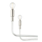 Currey and Company 9000-1474 Nantucket Chandelier in Polished Nickel/Clear