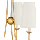 Currey and Company 9000-1483 Brayden Chandelier in Antique Gold Leaf