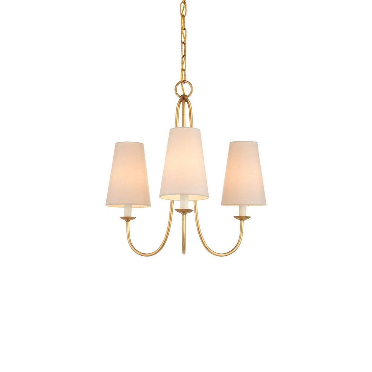 Currey and Company 9000-1483 Brayden Chandelier in Antique Gold Leaf