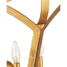 Currey and Company 9000-1487 Coronet Lantern in Antique Gold Leaf
