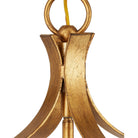 Currey and Company 9000-1487 Coronet Lantern in Antique Gold Leaf