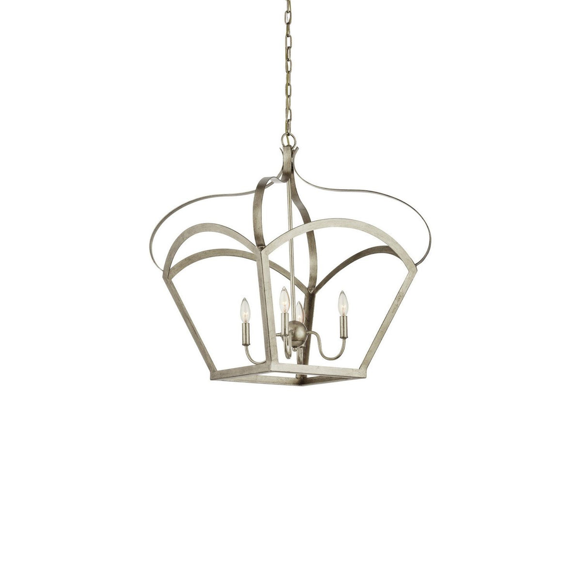 Currey and Company 9000-1488 Coronet Lantern in Champagne