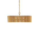 Currey and Company 9000-1490 Lavenham Chandelier in Brushed Brass