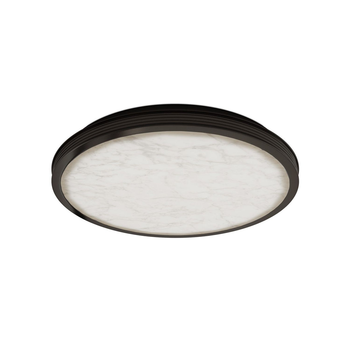 Currey and Company 9999-0088 Aydan Flush Mount in Natural/Oil Rubbed Bronze