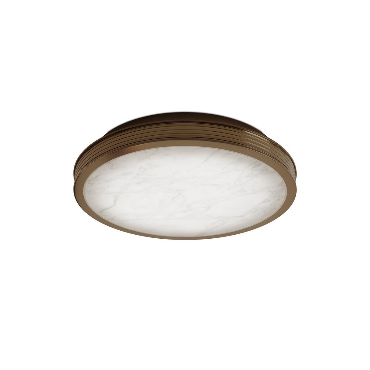 Currey and Company 9999-0089 Aydan Flush Mount in Natural/Brushed Brass