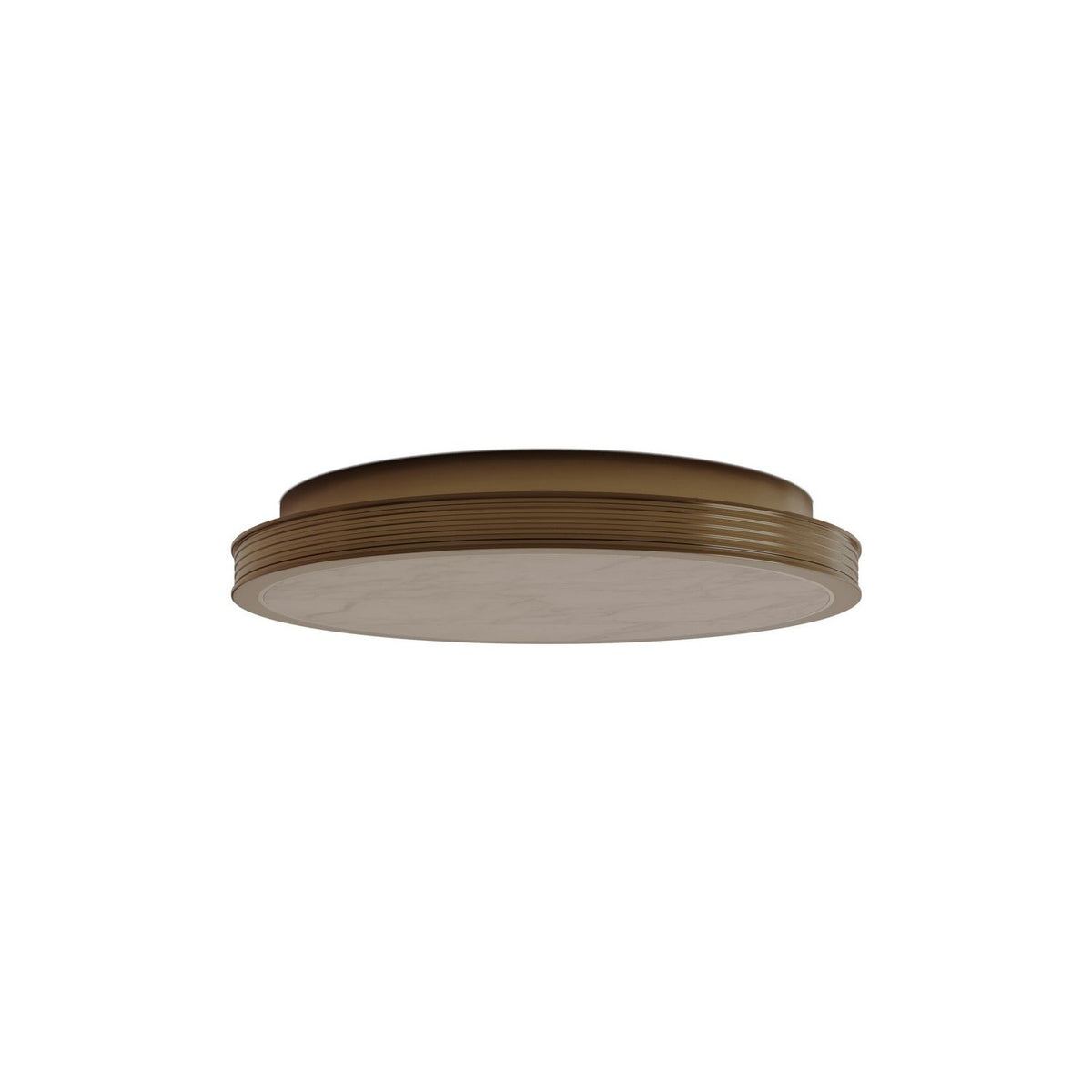 Currey and Company 9999-0089 Aydan Flush Mount in Natural/Brushed Brass