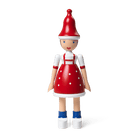 Kay Bojesen 39437 Christmas Lise Wooden Figurine in Red/Blue/White