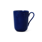Lyngby Porcelæn 201968 Rhombe Color Mug in Dark Blue