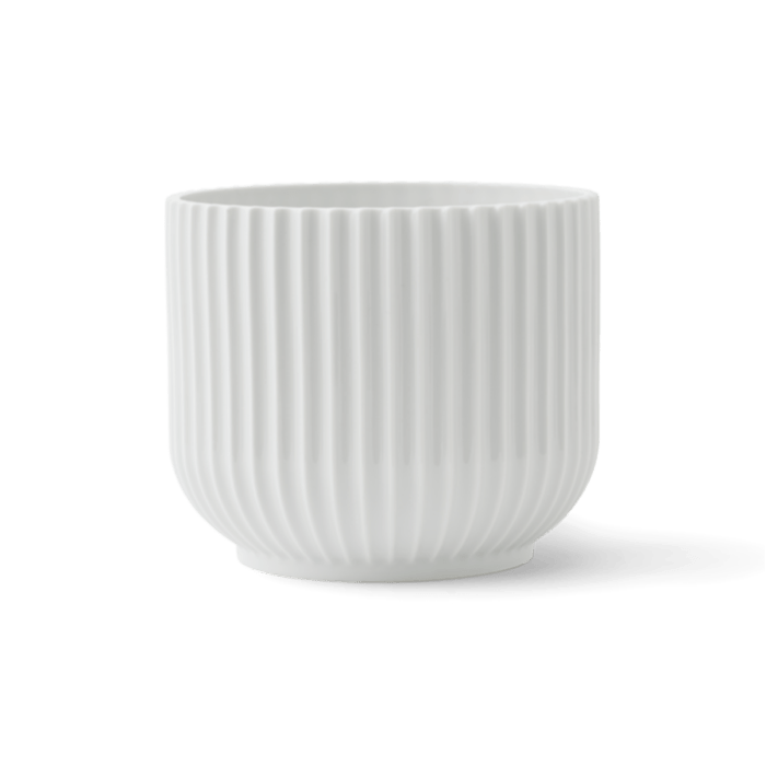 Lyngby Porcelæn 201394 Lyngby Flowerpot in White