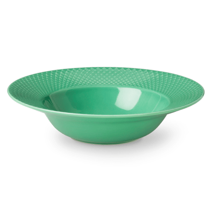 Lyngby Porcelæn 201940 Rhombe Color Plate in Green
