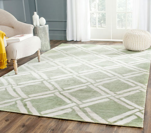 Moroccan MOR551C Green / Ivory