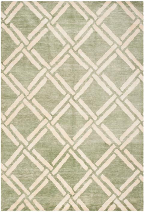 Moroccan MOR551C Green / Ivory