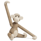 Kay Bojesen 39256 Monkey Wooden Figurine in Oak/Maple