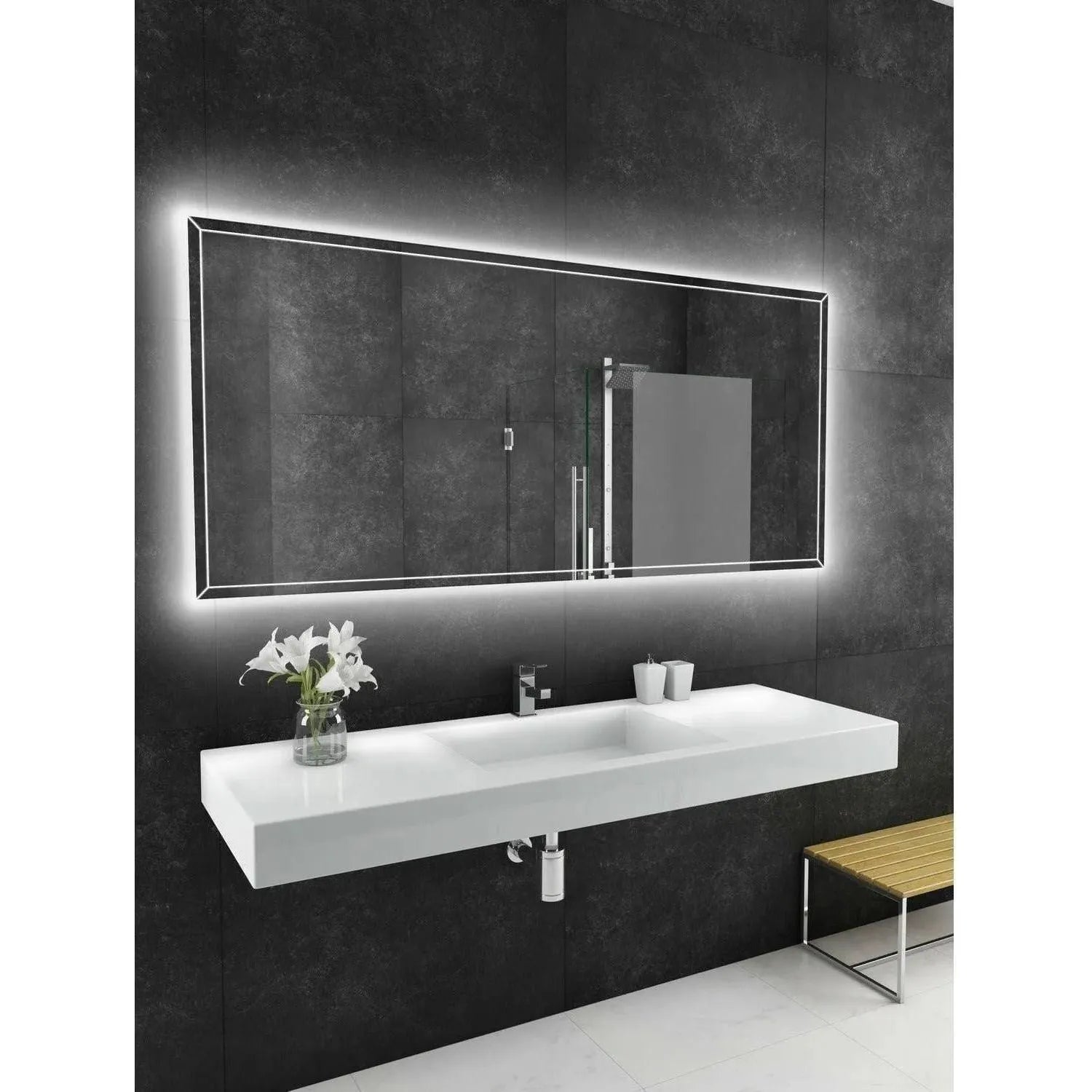 Paris Mirror - Athena LED Mirror - ATHEX70323000 | The Rug District