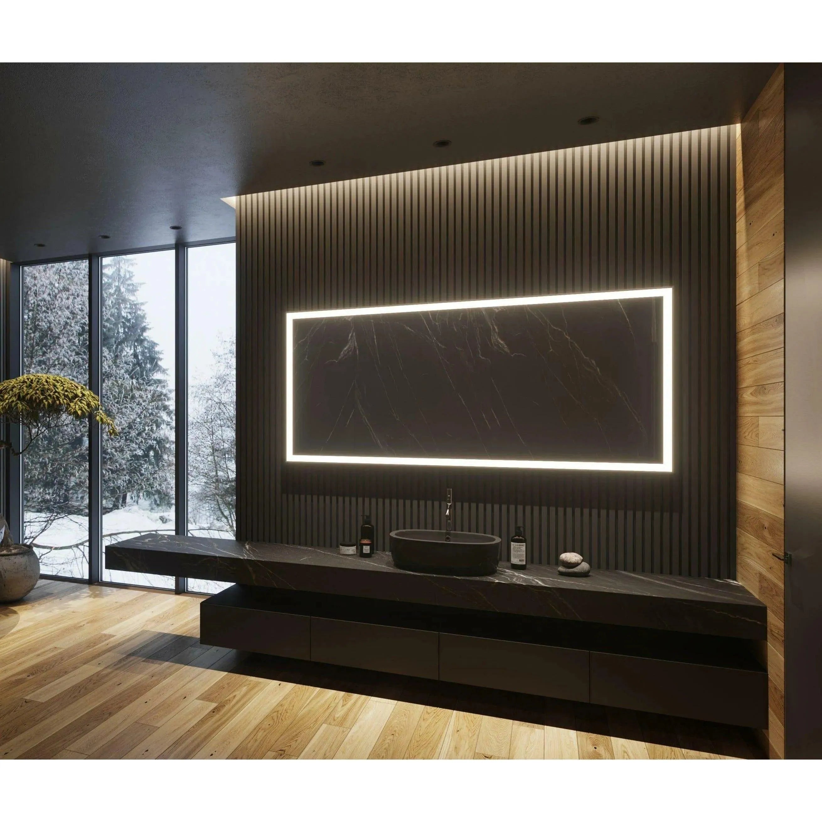 Paris Mirror - Galaxy LED Mirror - GALAX70323000 | The Rug District