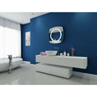 Paris Mirror - Halo LED Mirror - HALOX28283000 | The Rug District