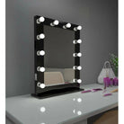 Paris Mirror - Hollywood Marilyn LED Mirror - HMARI20263000-BLK | The Rug District