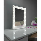 Paris Mirror - Hollywood Marilyn LED Mirror - HMARI20263000-BLK | The Rug District