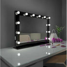 Paris Mirror - Hollywood Marilyn LED Mirror - HMARI20263000-BLK | The Rug District