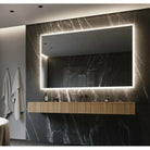 Paris Mirror - Rectangle Backlit LED Mirror - RECTX70453000 | The Rug District