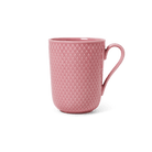 Lyngby Porcelæn 201974 Rhombe Color Mug in Rose