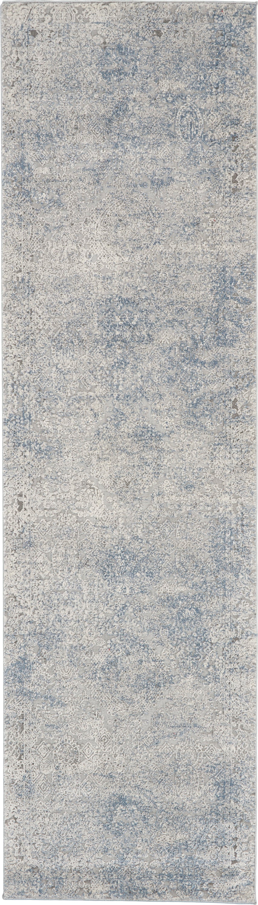 Rustic Textures RUS09 Ivory/Grey/Blue