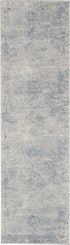 Rustic Textures RUS09 Ivory/Grey/Blue