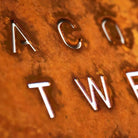 Qlocktwo - QLOCKTWO CLASSIC Rust Creator's Edition Wall Clock - QT-CLASSIC-CE-FR-RU | The Rug District