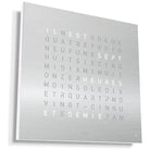 Qlocktwo - QLOCKTWO CLASSIC Wall Clock - QT-CLASSIC-FR-SS | The Rug District