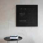 Qlocktwo - QLOCKTWO LARGE Wall Clock - QT-LARGE-EN-BP | The Rug District