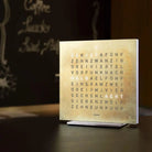 Qlocktwo - QLOCKTWO TOUCH Silver & Gold Creator's Edition Wall Clock - QT-TOUCH-CE-FR-SG | The Rug District