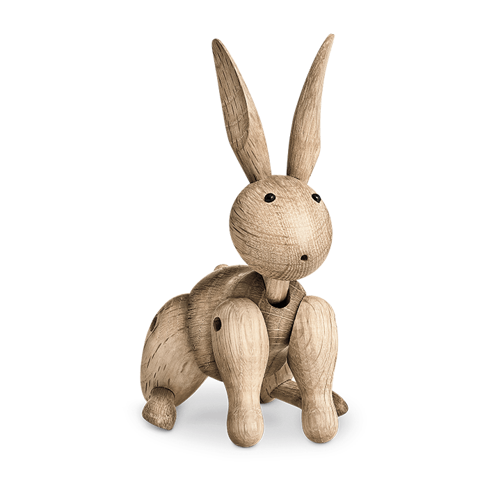 Kay Bojesen 39203 Rabbit Wooden Figurine in Oak