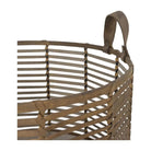 Regina Andrew - Finn Leather Basket - 20-1517 | The Rug District