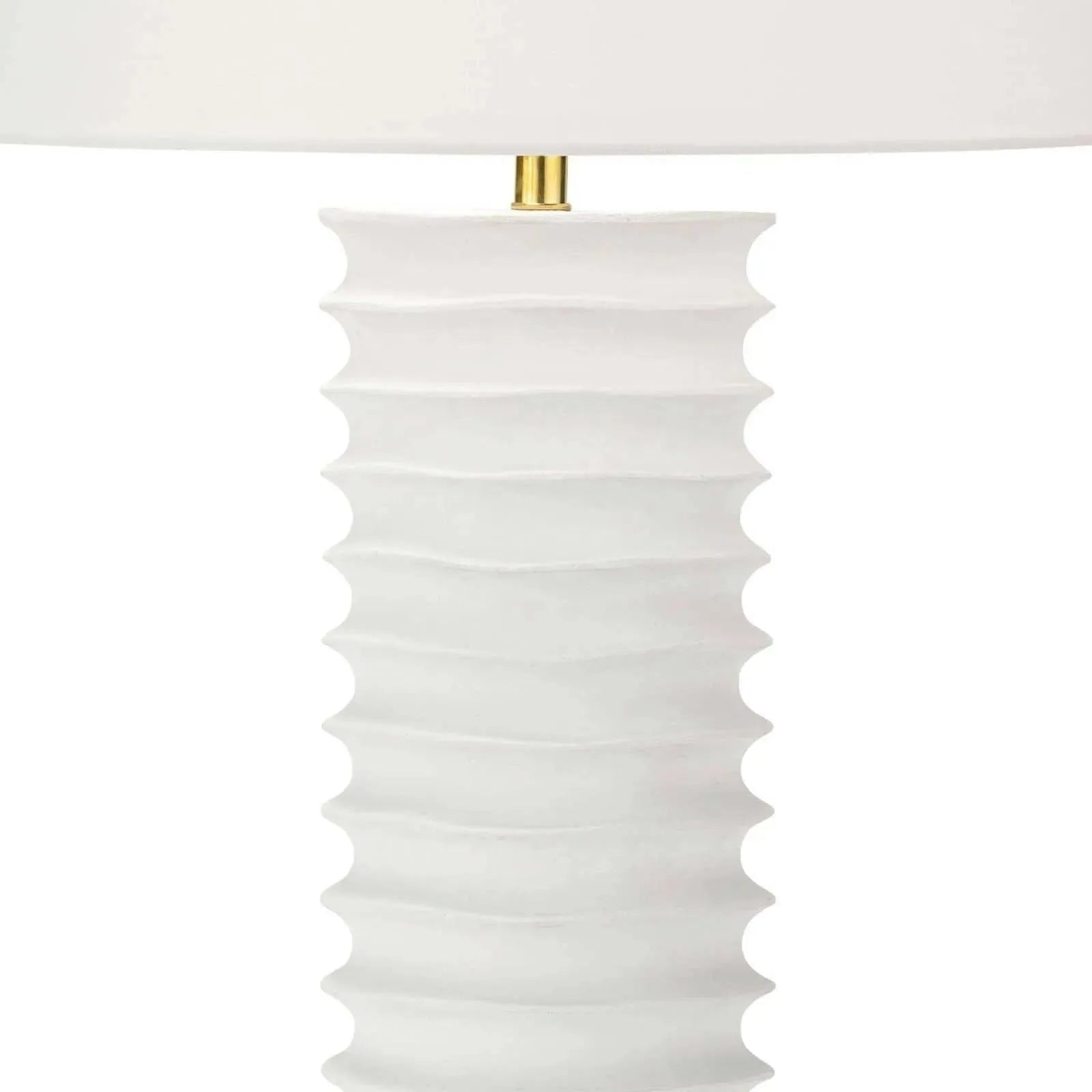 Regina Andrew - Nabu Metal Column Table Lamp - 13-1482WT | The Rug District