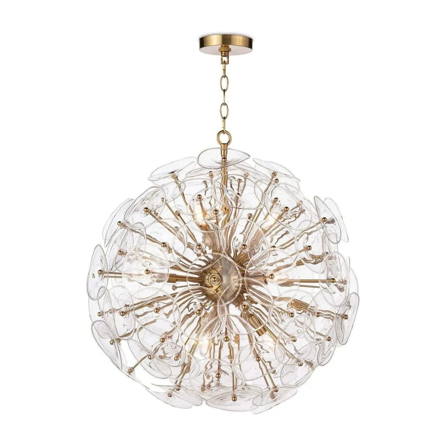 Regina Andrew - Poppy Glass Chandelier - 16-1243CLR | The Rug District