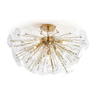 Regina Andrew - Poppy Glass Flush Mount - 16-1232CLR | The Rug District