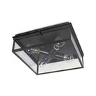 Regina Andrew - Sydney Outdoor Flush Mount - 17-1011BLK | The Rug District